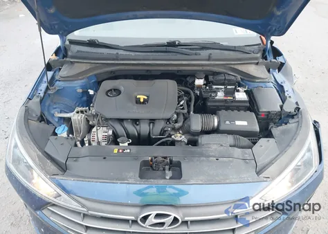 2019 Hyundai Elantra Sel from USA, damaged, VIN 5NPD84LF3KH466254